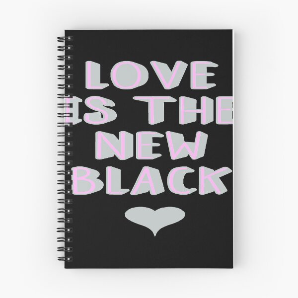 Item preview, Love Is The New Black designed and sold by SerpentSkyArts.