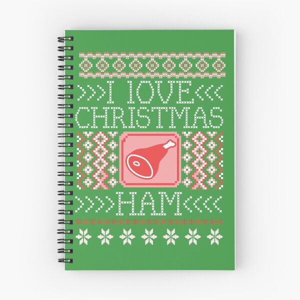 Item preview, I Love Christmas Ham funny ugly Christmas Xmas humor designed and sold by NicheteesStore.