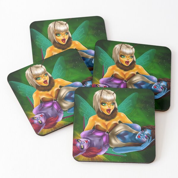 Item preview, Buzzing Threesome designed and sold by Nicole Reinhardt.