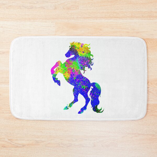 Item preview, Rearing Horse in mixed media designed and sold by Bravuraartsy.