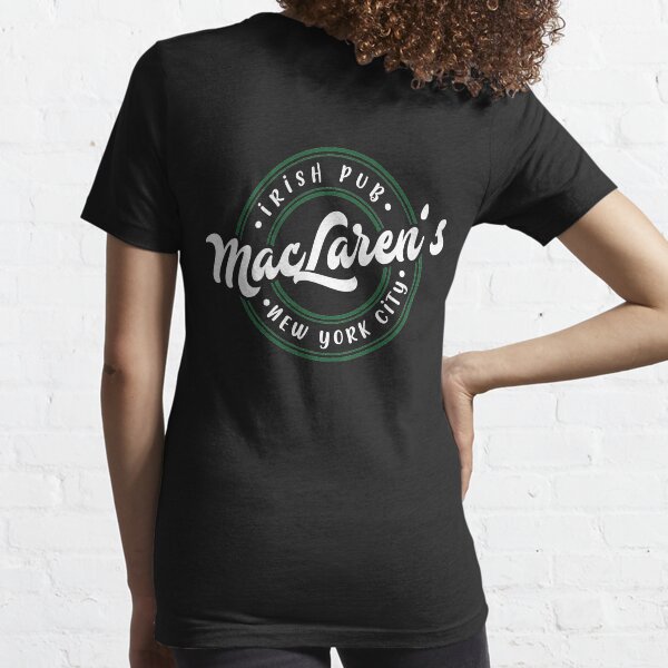 MacLaren's Pub Merch in White Essential T-Shirt