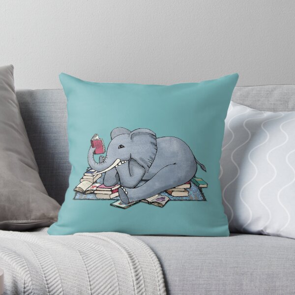 The Best Thing About Rainy Days Throw Pillow