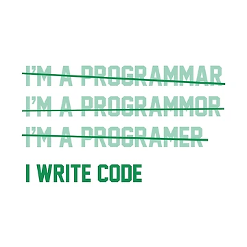 Artwork thumbnail, I Write Code by AmazingVision