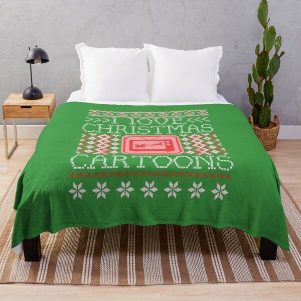 Item preview, I Love Christmas Cartoons funny ugly Christmas Xmas humor V2 designed and sold by NicheteesStore.