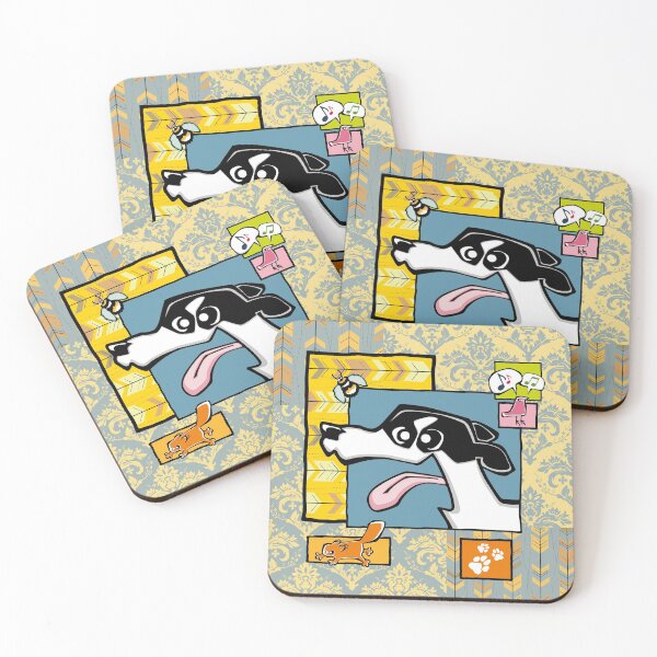 Item preview, Whippet - Black and White (Collage) designed and sold by TheChicken.