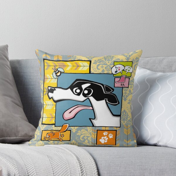 Item preview, Whippet - Black and White (Collage) designed and sold by TheChicken.