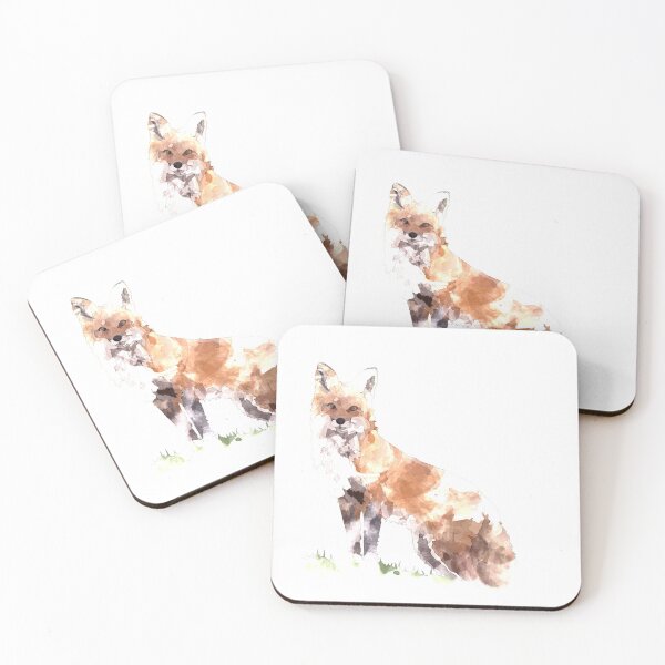 Item preview, Watercolour Fox designed and sold by snewdesigns.