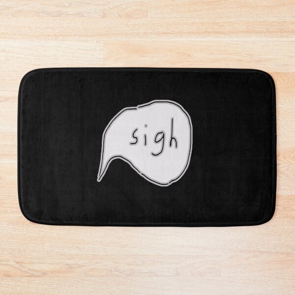 Item preview, Sigh Word Bubble designed and sold by SerpentSkyArts.