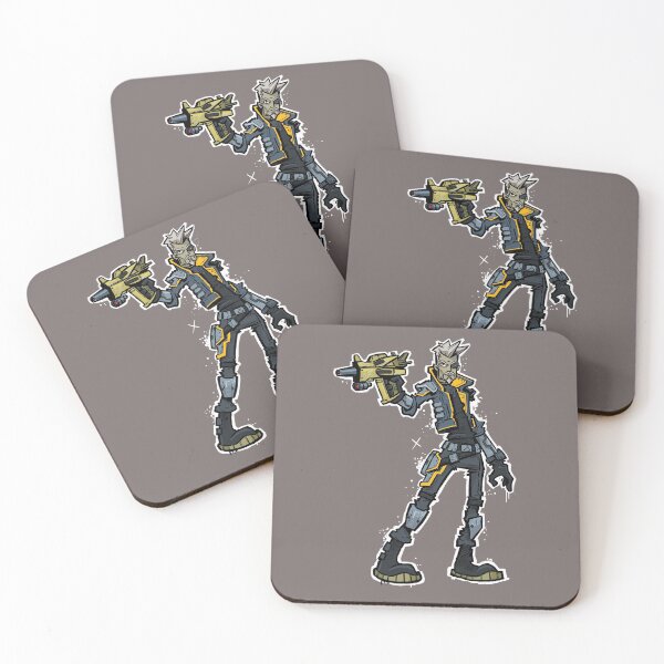 Borderlands 3 - Zane Coasters (Set of 4)