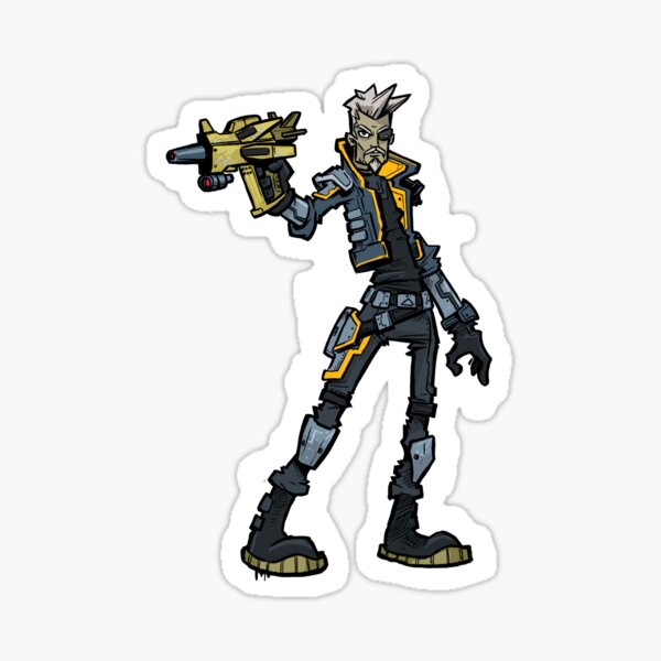 Borderlands 3 - Zane Sticker