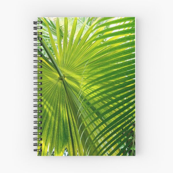 Item preview, Palmy Filigree - Biophilic Layers and Patterns of Gloriously Green Palm Leaves - Left  designed and sold by Georgia Mizuleva.