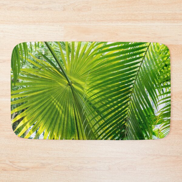 Item preview, Palmy Filigree - Biophilic Layers and Patterns of Gloriously Green Palm Leaves - Left  designed and sold by Georgia Mizuleva.