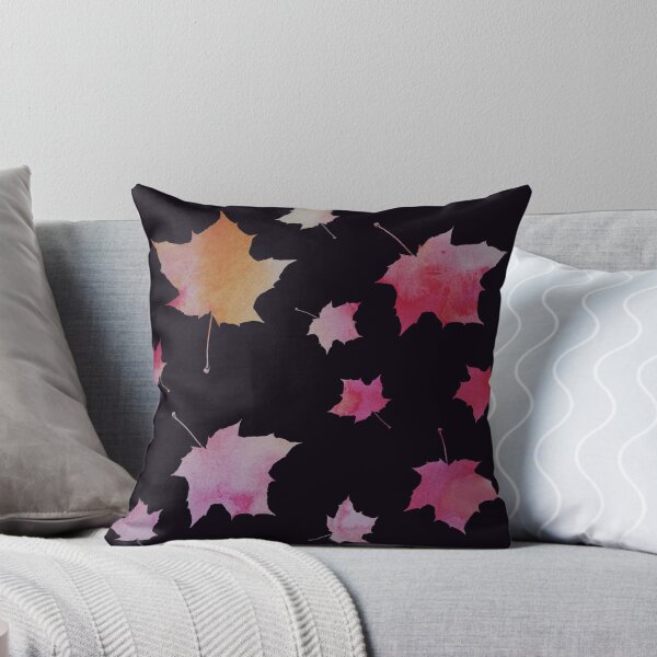 Item preview, Watercolor Autumn Falling Maple Leaves designed and sold by RosalieReeves.