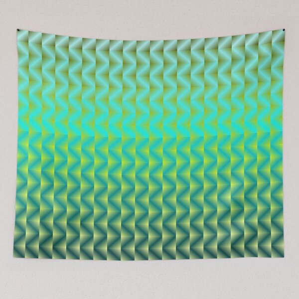 Item preview, Zig zag stripes geometric pattern 10 designed and sold by ApArtPaintings.
