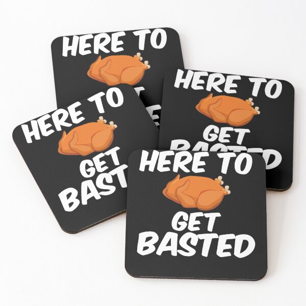 Item preview, Here To Get Basted Thanksgiving designed and sold by nemo-shop.