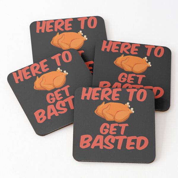 Item preview, Here To Get Basted Thanksgiving designed and sold by nemo-shop.