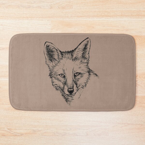 Item preview, Fox Portrait (bright background) designed and sold by MMMSdesigns.
