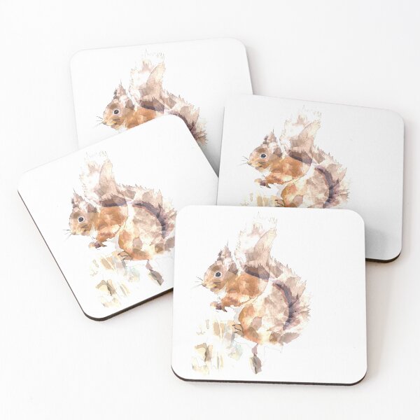 Item preview, Watercolour Red Squirrel designed and sold by snewdesigns.
