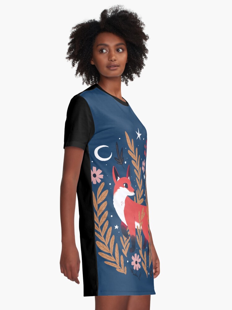 Alternate view of First snow Graphic T-Shirt Dress