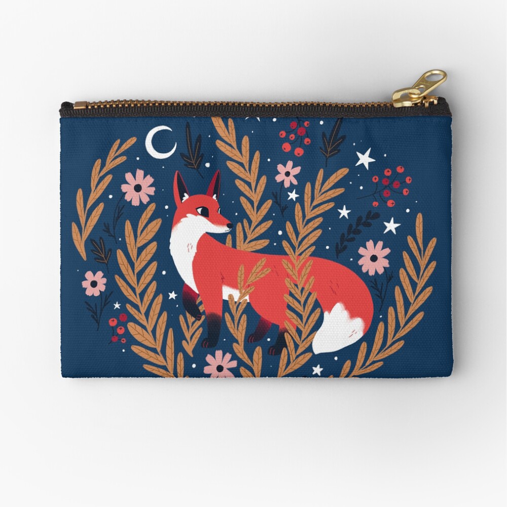 First snow Zipper Pouch
