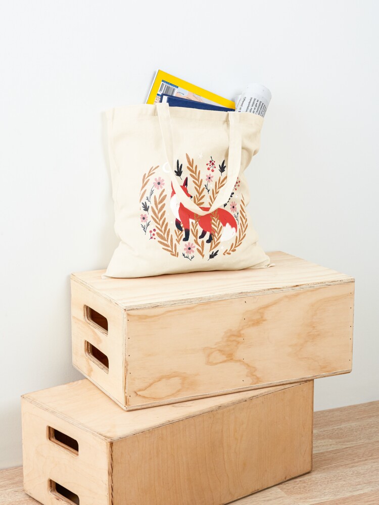 Alternate view of First snow Tote Bag