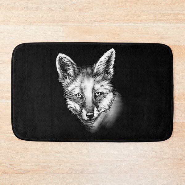Item preview, Fox Portrait (dark background) designed and sold by MMMSdesigns.