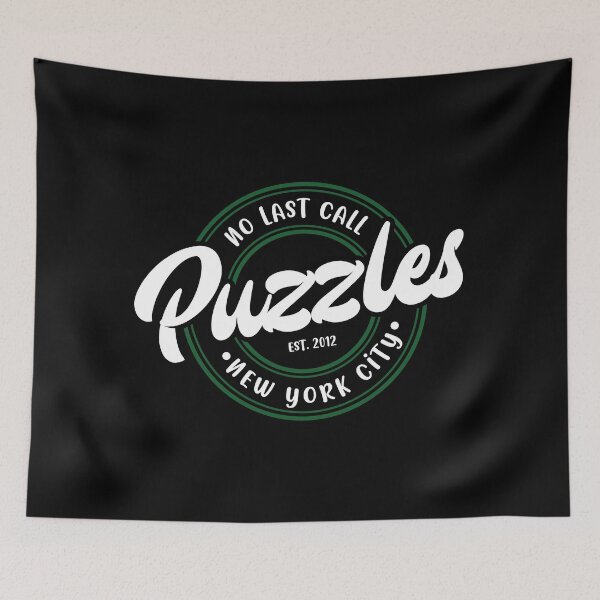 Item preview, No Last Call! Puzzles in white designed and sold by Jemma Rich.
