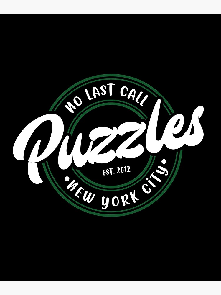 No Last Call! Puzzles in white by lisa-richmond
