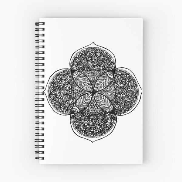 Item preview, Lots of flowers mandala - OneMandalaAday designed and sold by onemandalaaday.