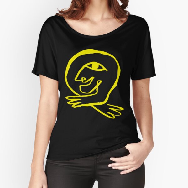 Twisted Yellow Relaxed Fit T-Shirt