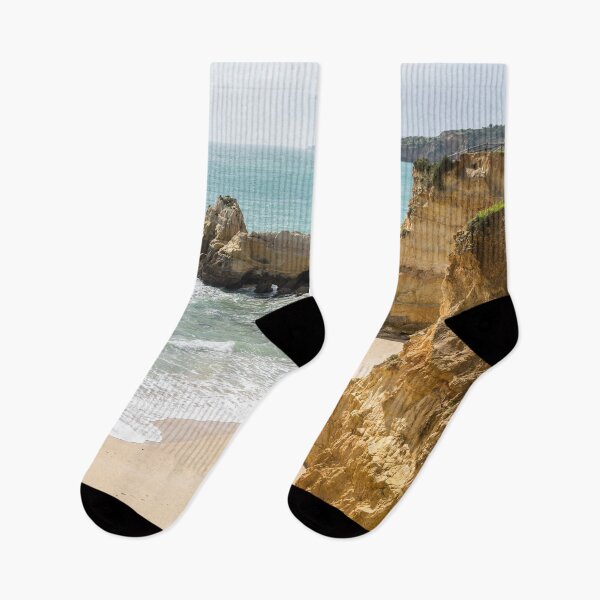 Item preview, Seafoam Seacliffs and Seastacks - Algarvian Gold Coast Classic designed and sold by Georgia Mizuleva.