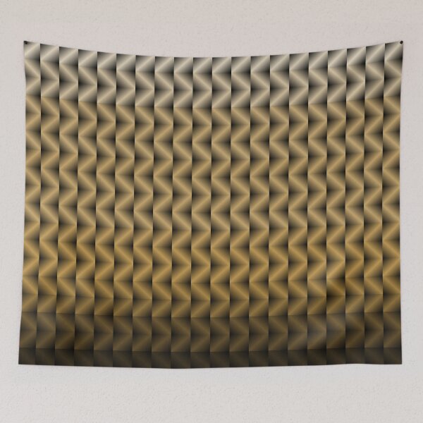 Item preview, Zig zag stripes geometric pattern 16 designed and sold by ApArtPaintings.