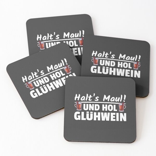 Artikelvorschau, Halt's Maul Und hol Glühwein Sprüche Weihnachten entworfen und verkauft von Team150Designz.