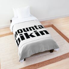 Mountain Biking Comforter