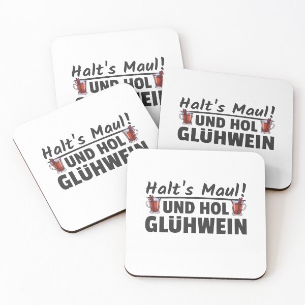 Artikelvorschau, Halt's Maul Und hol Glühwein Sprüche Weihnachten entworfen und verkauft von Team150Designz.