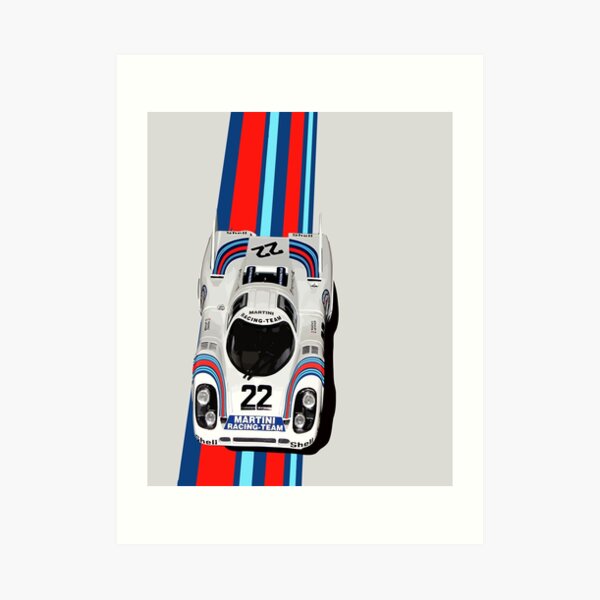 Porsche Martini Racing 917 1971 Kunstdruck