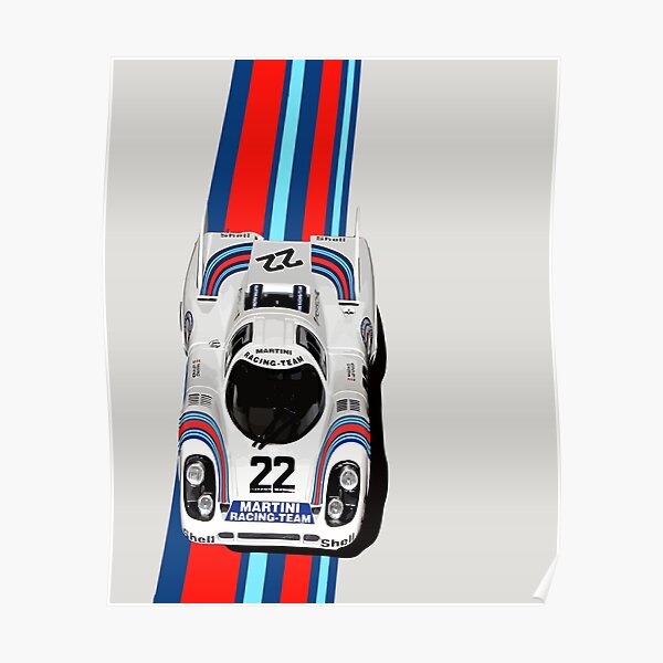 Porsche Martini Racing 917 1971 Poster