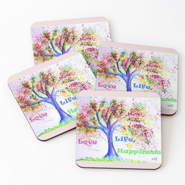 Item preview, Tree of Life - Love, Life & Happiness designed and sold by artshop77.