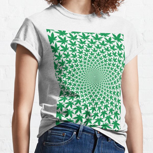 Geometric Cannabis Leaf!! Truth T-Shirts!! @realness112 Classic T-Shirt