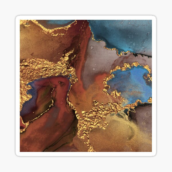 Item preview, Stylish Girly Trend Autumn Ink Faux Marble Texture designed and sold by MysticMarble.