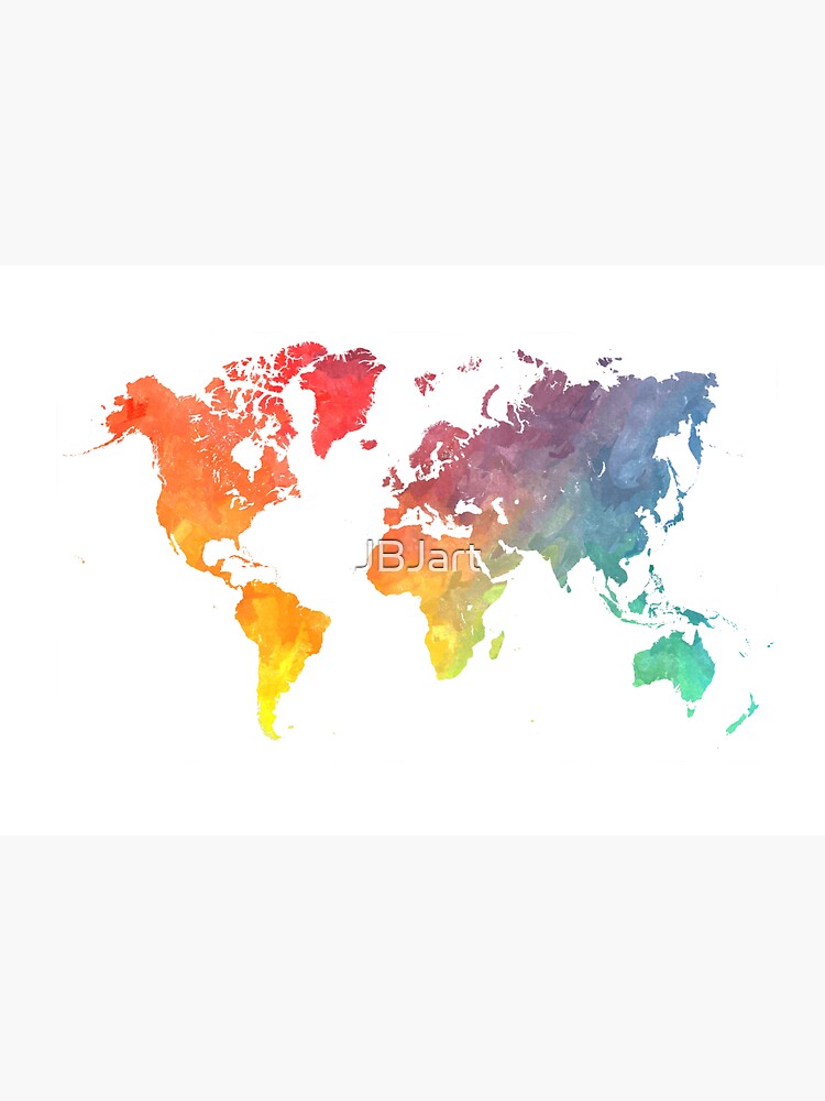 Map of the world colored by JBJart
