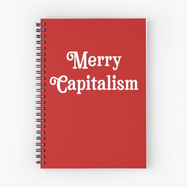 Item preview, Merry Capitalism Christmas Parody Funny Sarcastic Holiday Antichristmas Socialist  designed and sold by GRAPHICxBOMB.