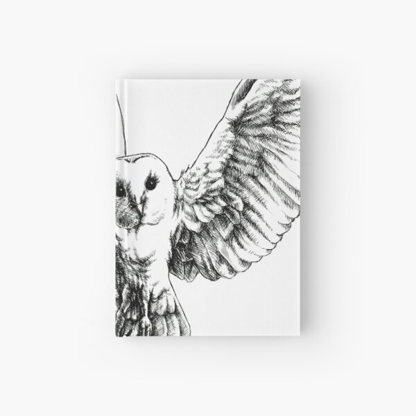 Item preview, Flying Barn Owl (bright background) designed and sold by MMMSdesigns.