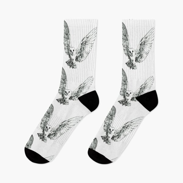 Item preview, Flying Barn Owl (bright background) designed and sold by MMMSdesigns.