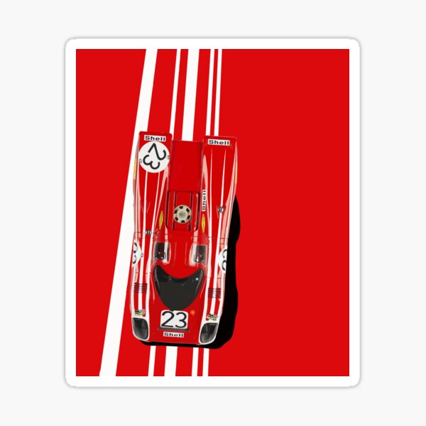 Porsch 917 1970 Salzburg Sticker