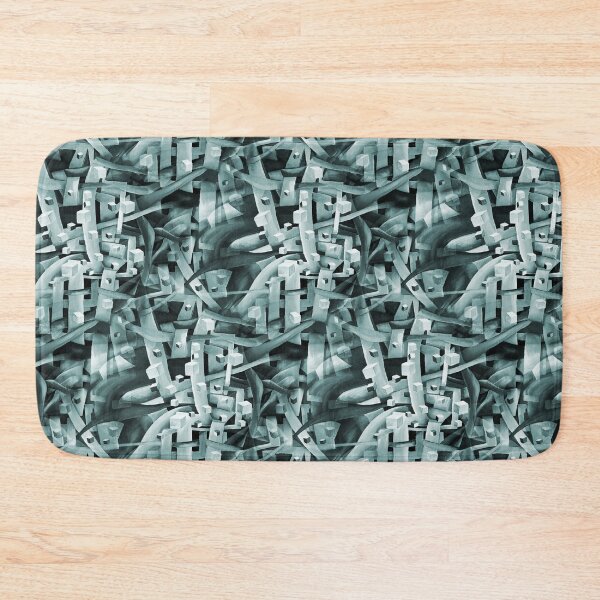 Item preview, Geometric Monocolor Abstract Expressionism Contemporary Artwork  designed and sold by Nisuris.