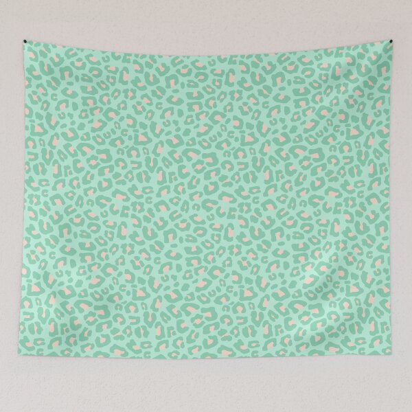 Item preview, Leopard Print 2.0 - Neo Mint designed and sold by SilverPegasus.