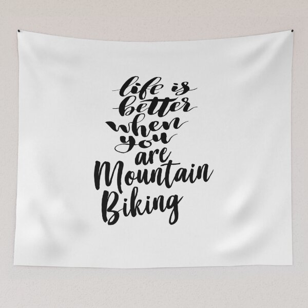 Item preview, Mountain Biking Life is Better When You Are Mountain Biking designed and sold by ProjectX23.