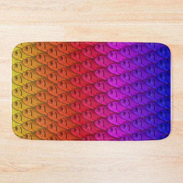 Item preview, Rainbow Fish Pattern designed and sold by Colin Bentham.