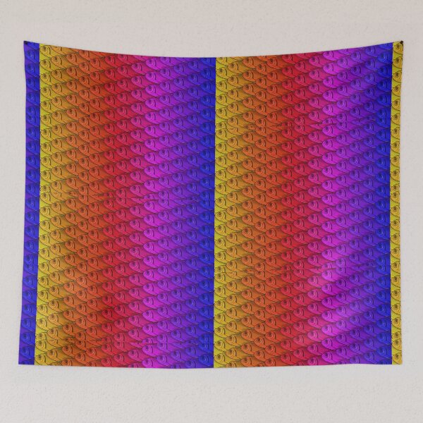 Item preview, Rainbow Fish Pattern designed and sold by Colin Bentham.